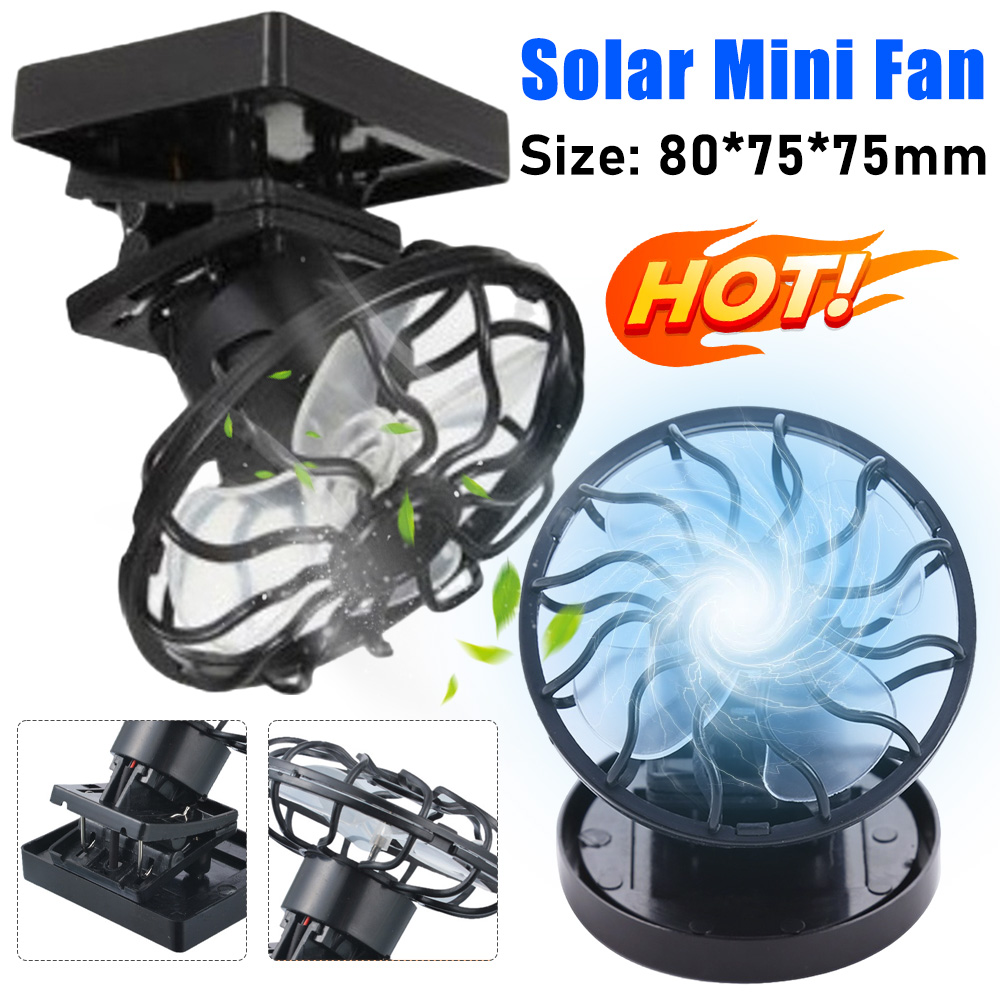 Outdoor Power Timer - Mini ventilador con Clip de energía