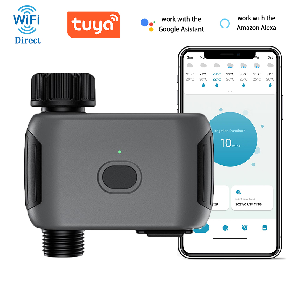 Outdoor Power Timer - Temporizador de aspersor Wifi Insoma, sistema