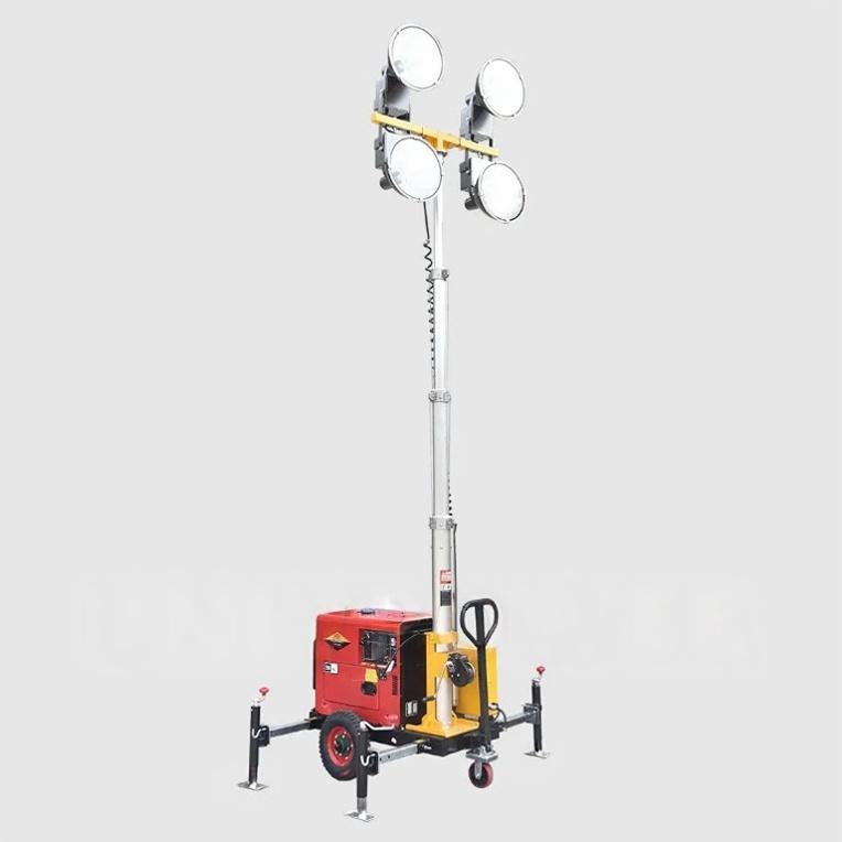 Torre de Luz Móvil Portátil de - Outdoor Power Tower reseña y precio