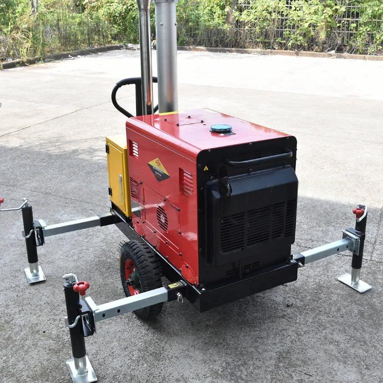 Torre de Luz Móvil Portátil de - Outdoor Power Tower reseña y precio