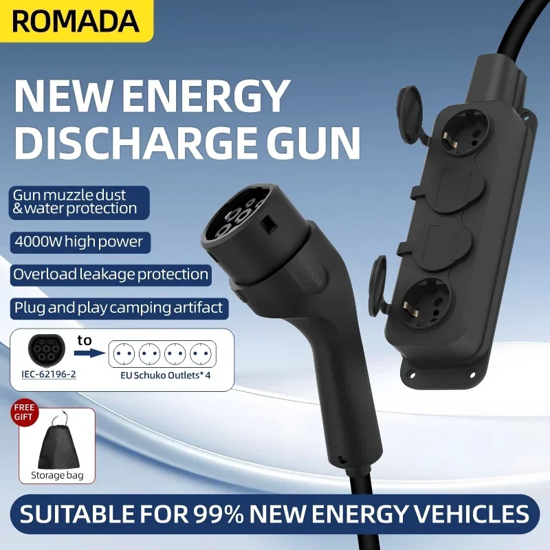 Cargador EV portátil para coch - Outdoor Power Tower reseña y precio