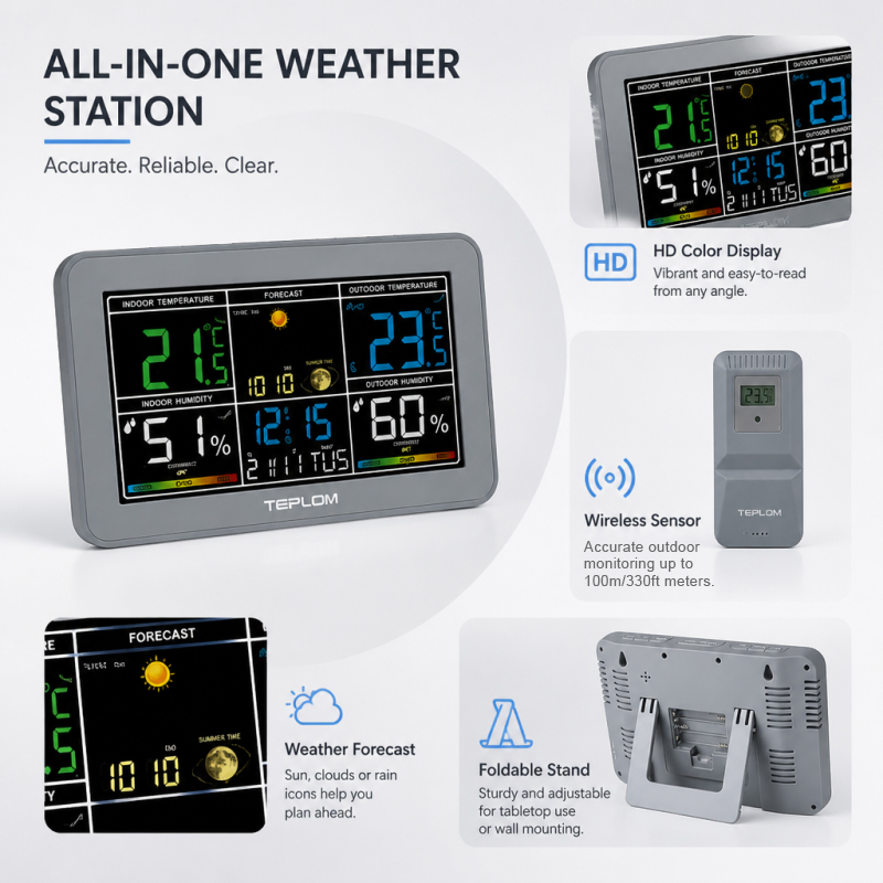 Estación Meteorológica Digital - Outdoor Power Tower reseña y precio
