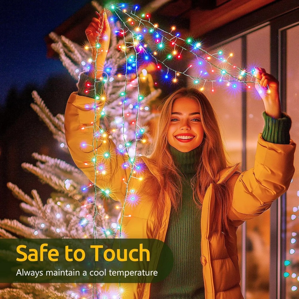 Luces LED de Navidad para Exte - Outdoor Power For Xmas Lights reseña y precio