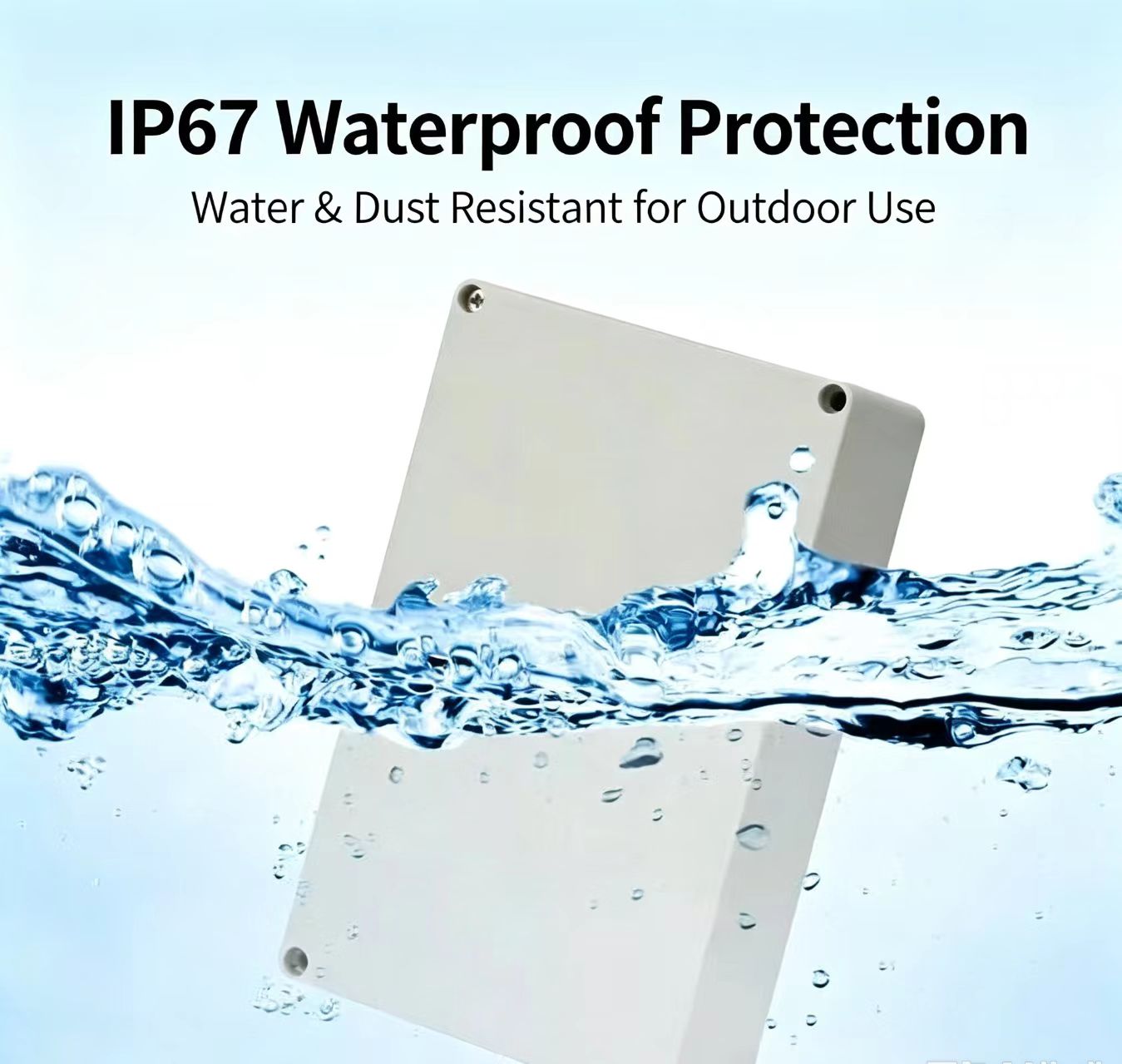 Caja de conexiones impermeable - Outdoor Power Supply Box reseña y precio