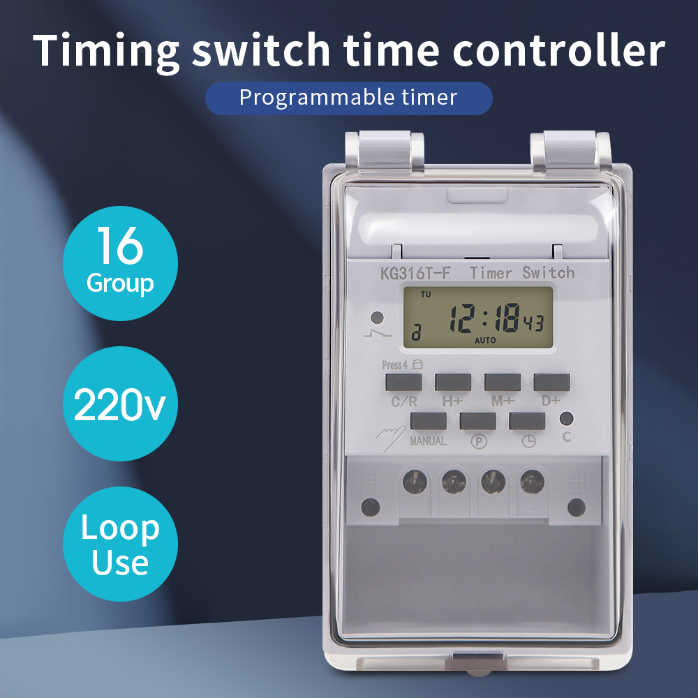 Temporizador Digital con inter - Outdoor Power Timer reseña y precio