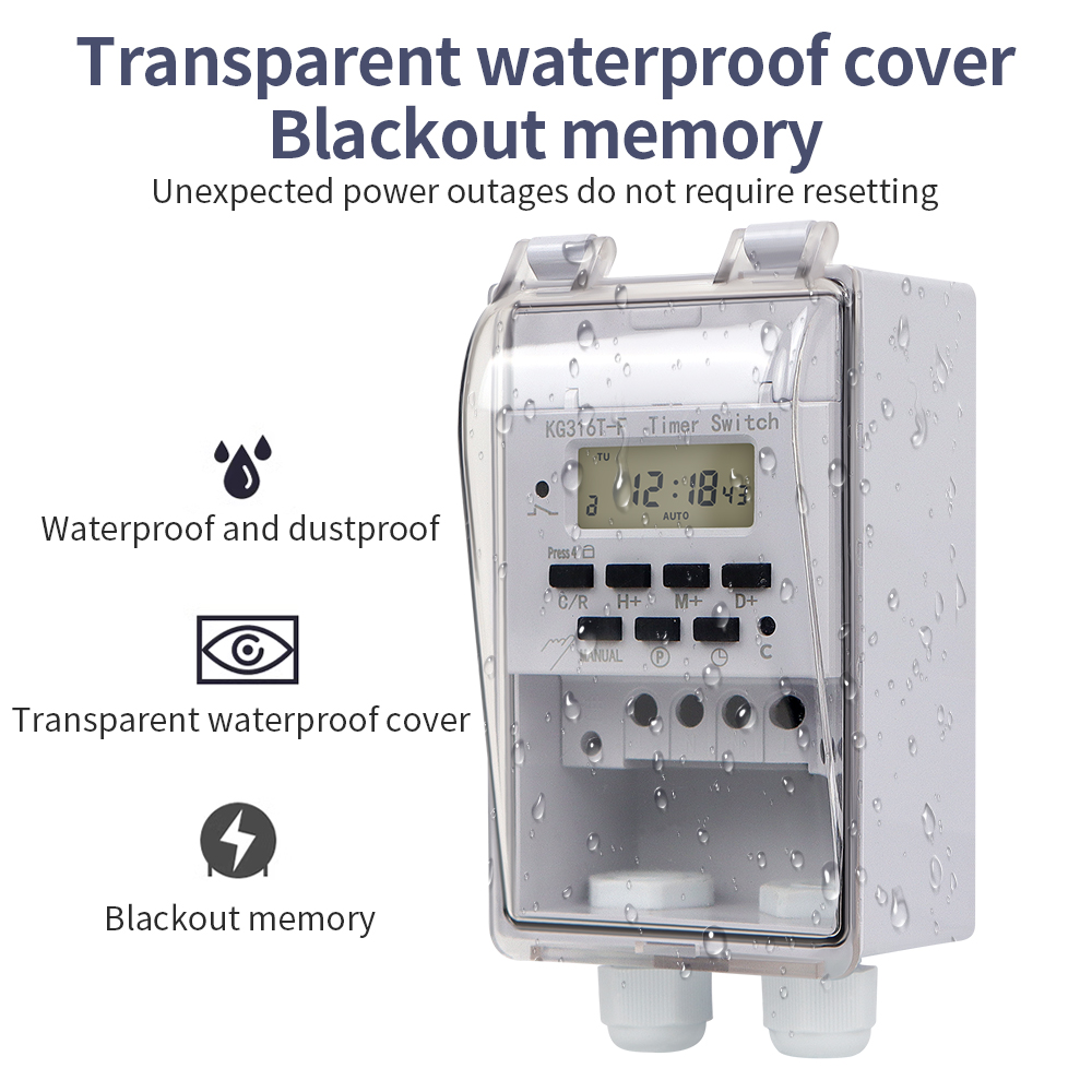 Temporizador Digital con inter - Outdoor Power Timer reseña y precio