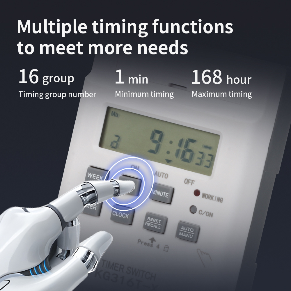 TNCE 30A Interruptor de contro - Outdoor Power Timer reseña y precio