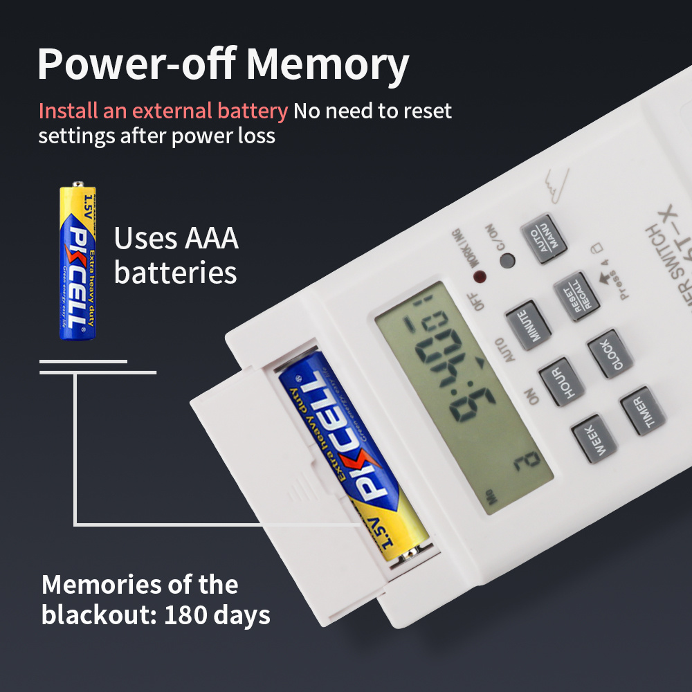 TNCE 30A Interruptor de contro - Outdoor Power Timer reseña y precio
