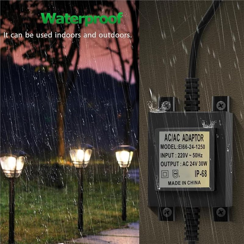 Transformador LED para exterio - Outdoor Power Vac reseña y precio