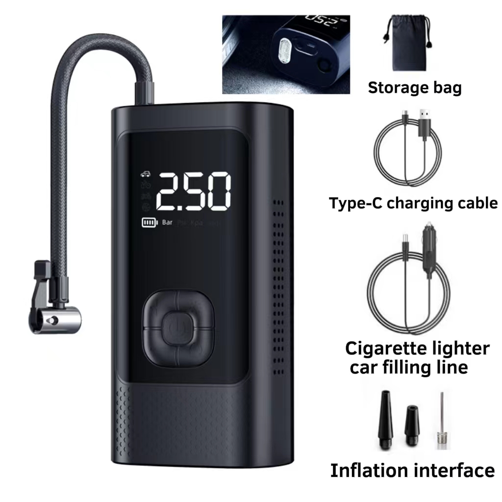 Bomba de Aire Portátil de 150  - Air Compressor Portable reseña y precio
