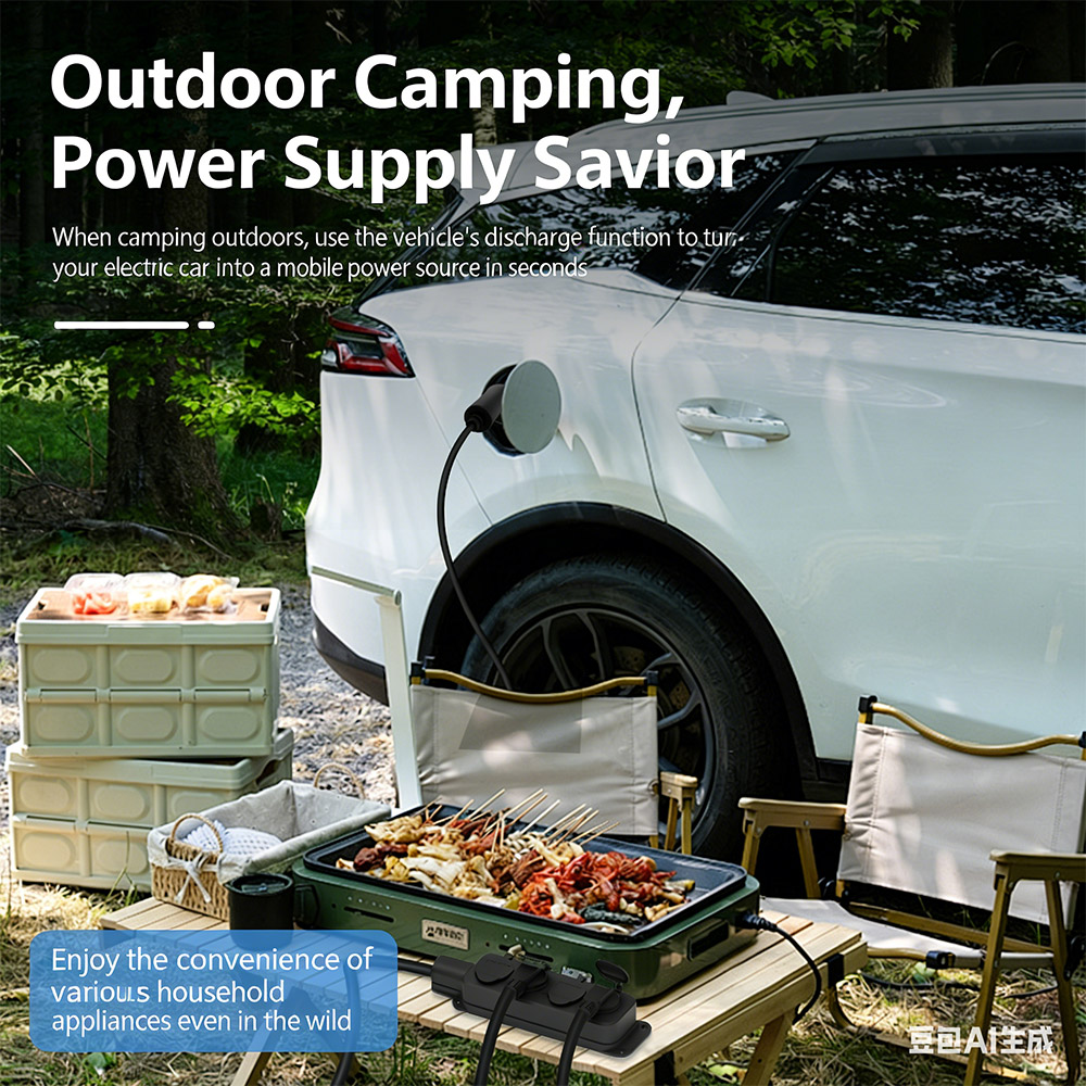 Cargador de coche eléctrico de - Outdoor Power Vac reseña y precio