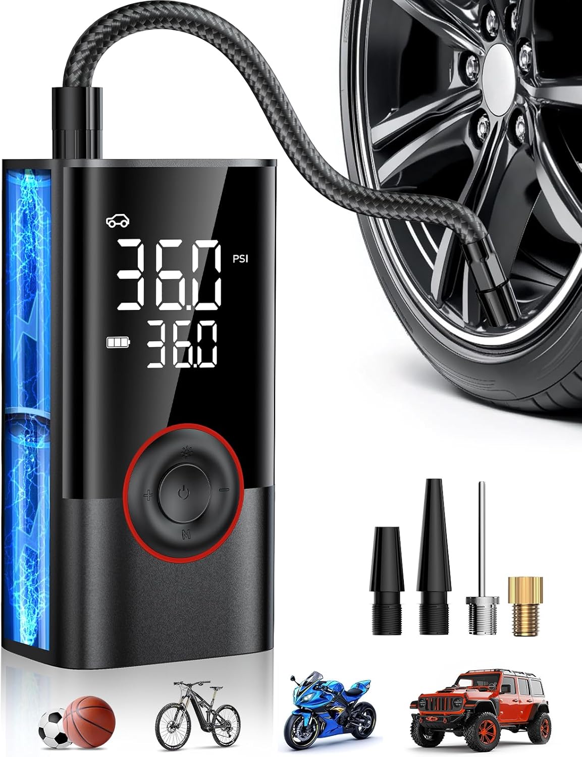 Compresor de Aire Inalámbrico  - Air Compressor Portable reseña y precio