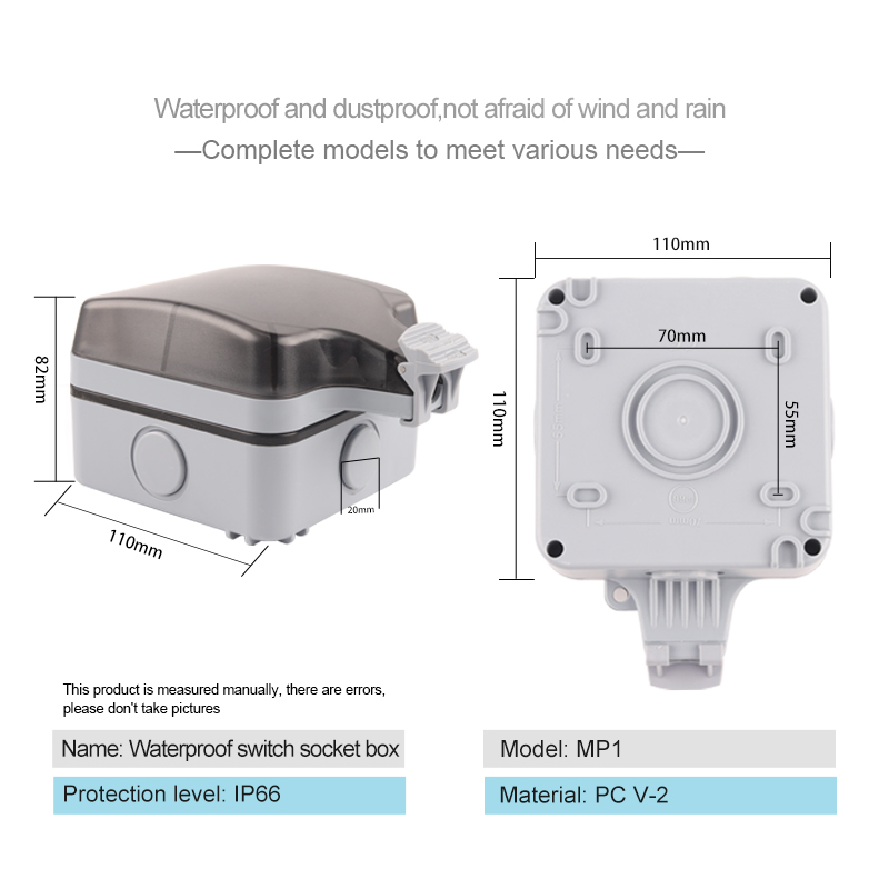 IP66 exterior resistente a la  - Outdoor Power Timer reseña y precio