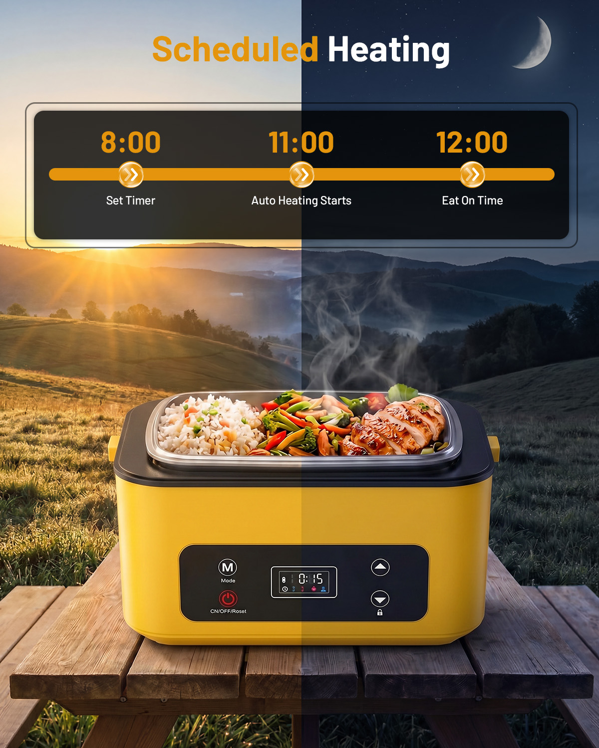 TaskStar Lonchera Portátil con - Outdoor Power Supply Box reseña y precio