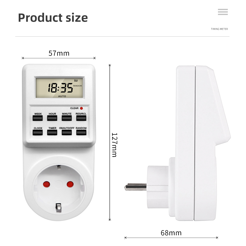 Enchufe de interruptor de temp - Outdoor Power Timer reseña y precio