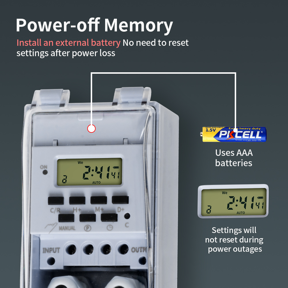 Interruptor temporizador TNCE  - Outdoor Power Timer reseña y precio