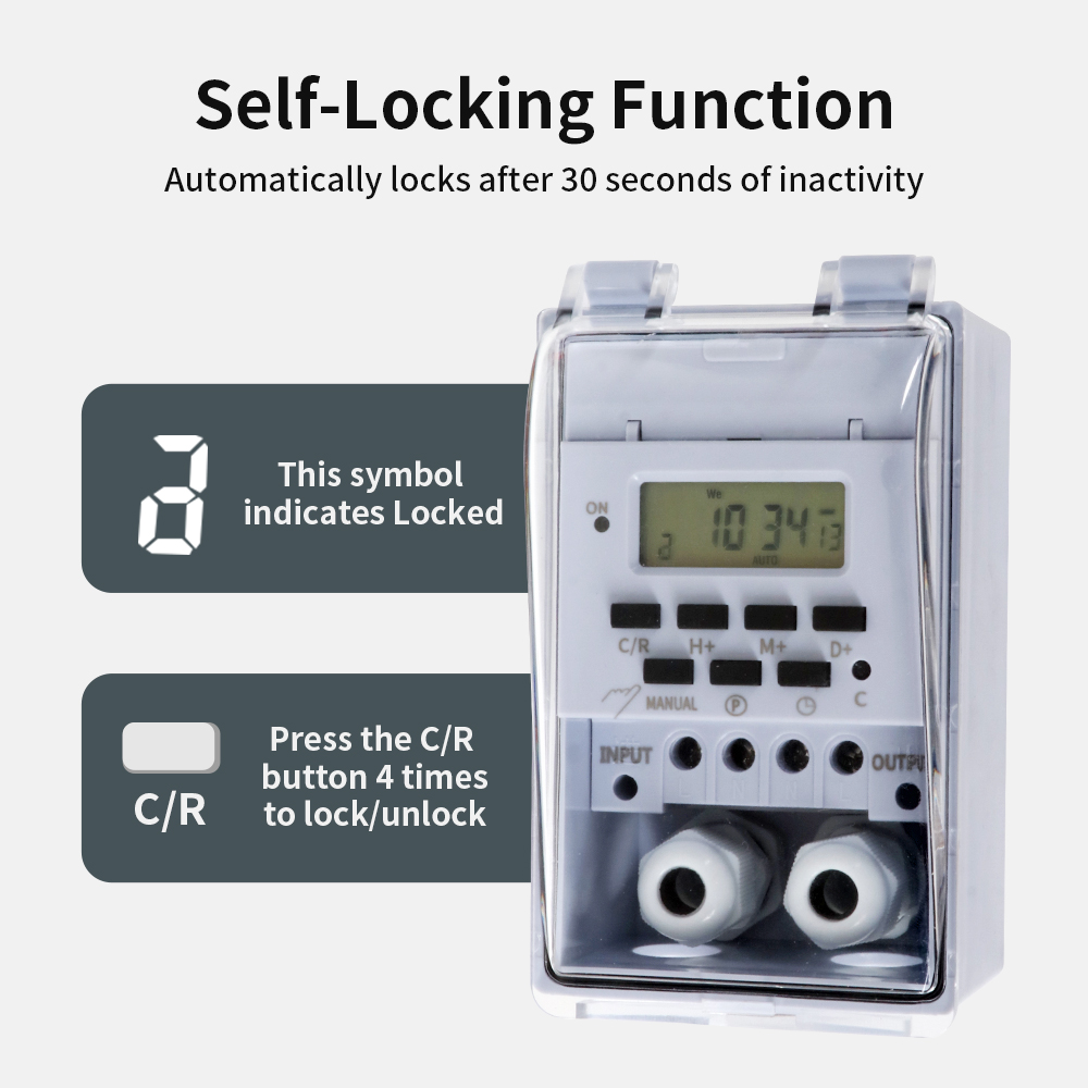 Interruptor temporizador TNCE  - Outdoor Power Timer reseña y precio