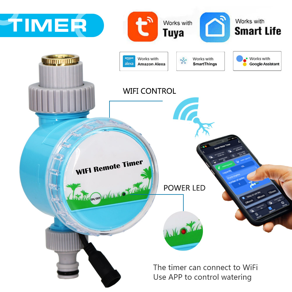 Temporizador de agua inalámbri - Outdoor Power Timer reseña y precio